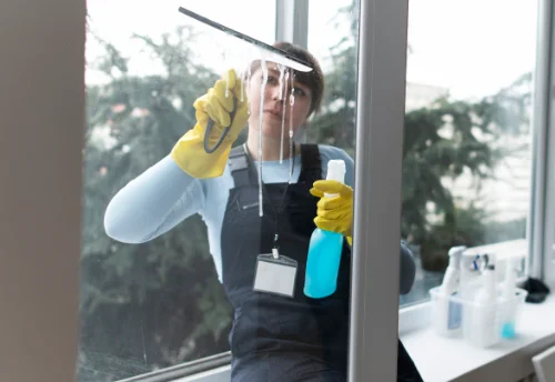 Nettoyage de vitres intérieures et extérieures à Crevant